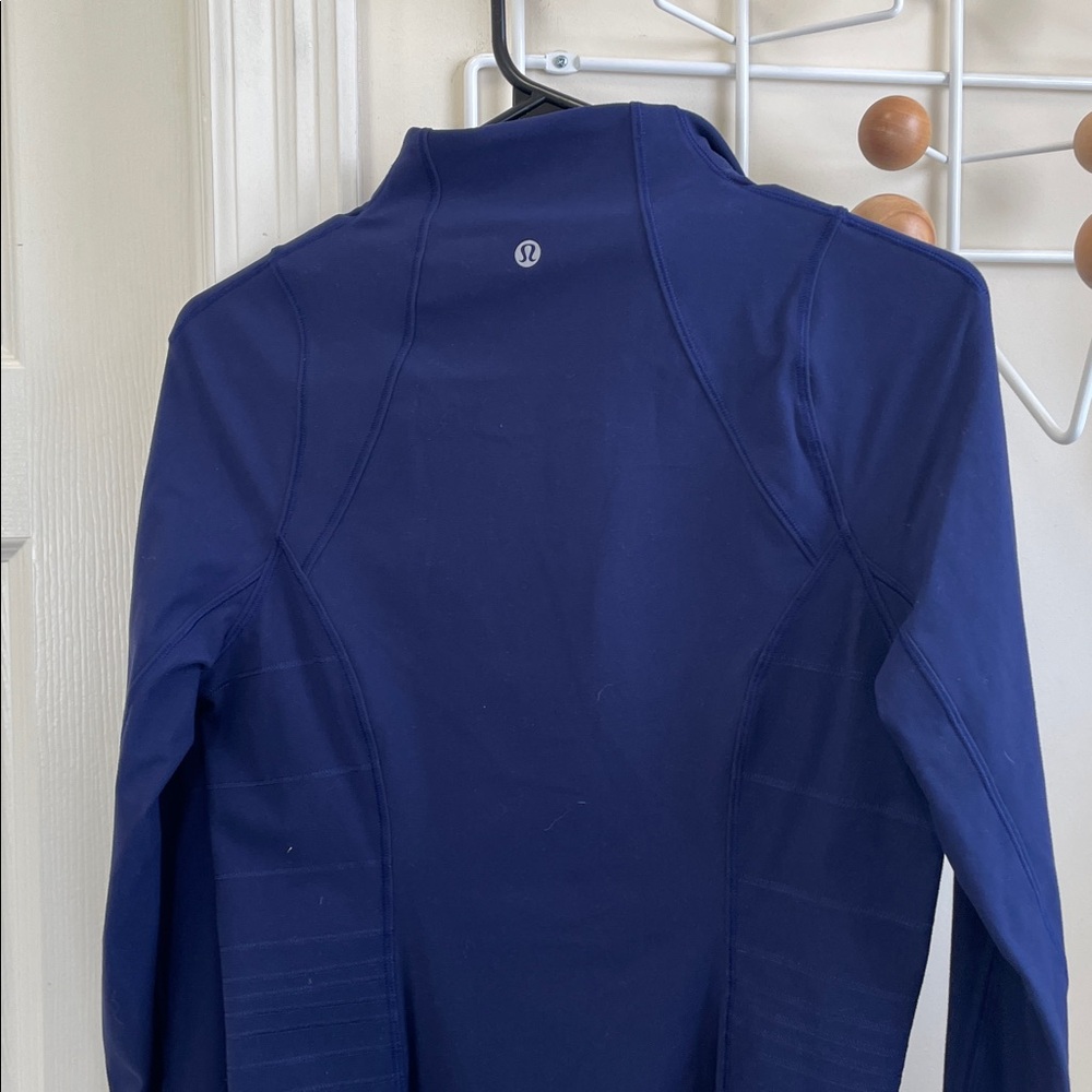 Lululemon Athletic Yoga InStill Jacket True Navy - 6 - Picture 5 of 11